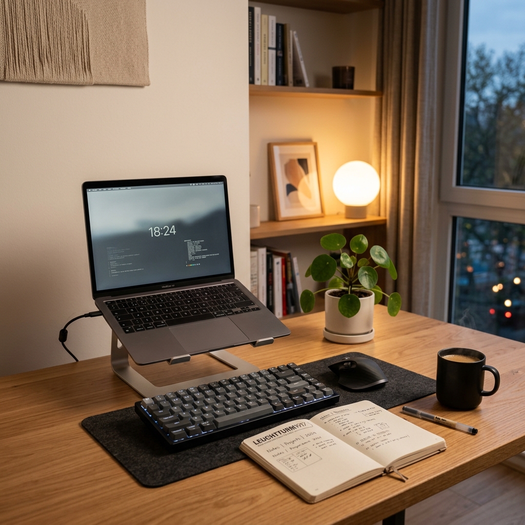 Minimalist Workspace Setup